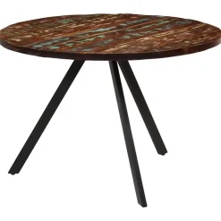 vidaXL - Eettafel - Multikleur - Hout Discount