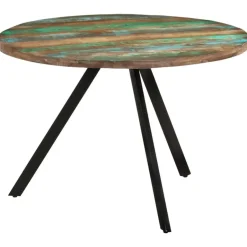 vidaXL - Eettafel - Multikleur - Hout Discount