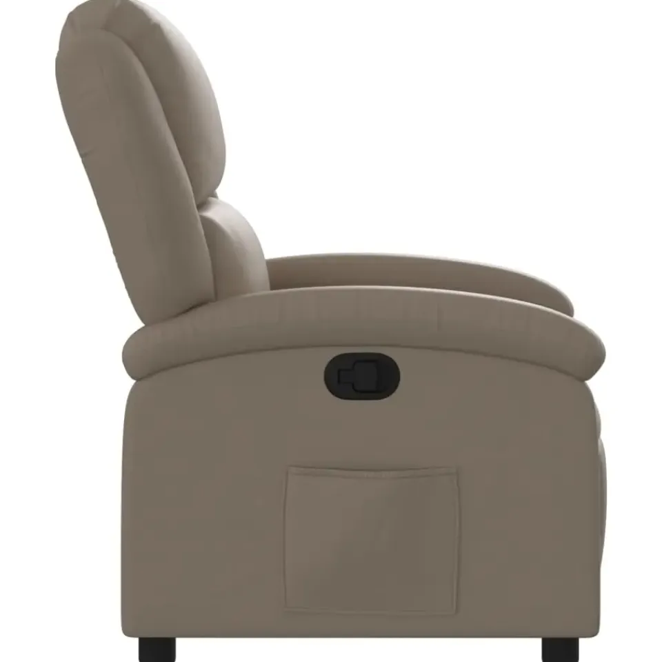 vidaXL - Fauteuil - Bruin - Kunstleer Discount