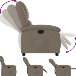 vidaXL - Fauteuil - Bruin - Kunstleer Discount