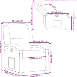 vidaXL - Fauteuil - Grijs - Fluweel Clearance
