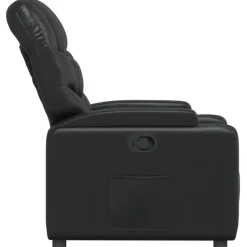 vidaXL - Fauteuil - Zwart - Kunstleer Best