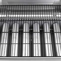 vidaXL - Gasbarbecue-grill - Zilver - Staal Discount