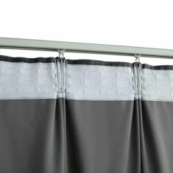vidaXL - Gordijn - Antraciet - Fluweel - 140 x 245 cm - 2 stuks Outlet