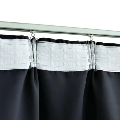 vidaXL - Gordijn - Antraciet - Stof - 140 x 245 cm