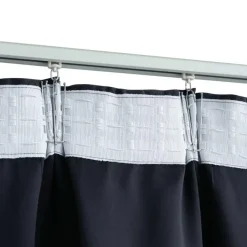 vidaXL - Gordijn - Antraciet - Stof - 140 x 225 cm - 2 stuks Online