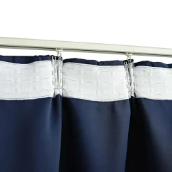 vidaXL - Gordijn - Blauw - Stof - 140 x 225 cm Outlet