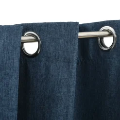 vidaXL - Gordijn - Blauw - Stof - 140 x 175 cm - 2 stuks Online