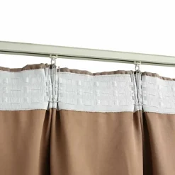 vidaXL - Gordijn - Taupe - Stof - 140 x 245 cm - 2 stuks Best