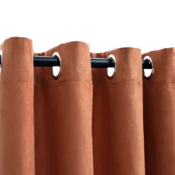 vidaXL - Gordijn - Taupe - Stof - 140 x 245 cm - 2 stuks Discount