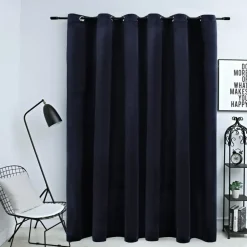 vidaXL - Gordijn - Zwart - Fluweel Outlet