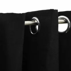 vidaXL - Gordijn - Zwart - Stof - 140 x 245 cm - 2 stuks Hot