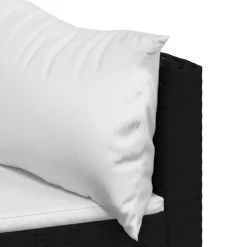 vidaXL - Hoekbank - Zwart - Poly rattan Best