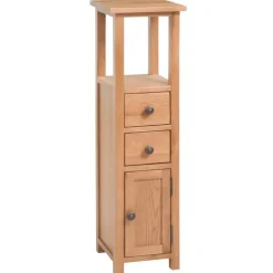 vidaXL - Hoekkast - Bruin - Hout Sale