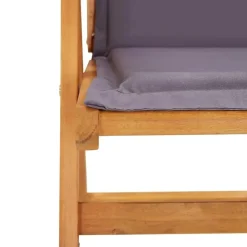 vidaXL - Houten Stoel - Grijs - Hout - 2 stuks New