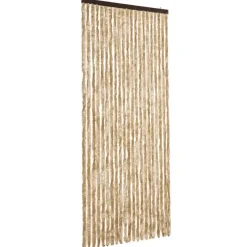 vidaXL - Insectengordijn - Beige - Polypropyleen - 90 x 220 cm Best