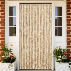 vidaXL - Insectengordijn - Beige - Polypropyleen - 90 x 220 cm Best