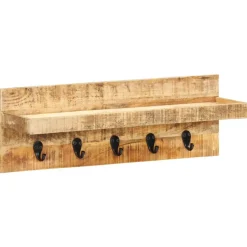 vidaXL - Kapstok - Bruin - Hout Outlet