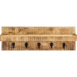 vidaXL - Kapstok - Bruin - Hout Outlet