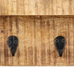 vidaXL - Kapstok - Bruin - Hout Outlet