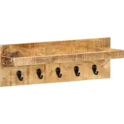 vidaXL - Kapstok - Bruin - Hout Outlet