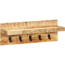 vidaXL - Kapstok - Bruin - Hout Outlet