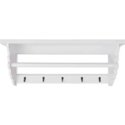 vidaXL - Kapstok - Wit - Hout New