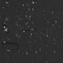 vidaXL - Kast met 15 vakken en grijs stof boxen - Zwart - 103x30x175.5 cm New