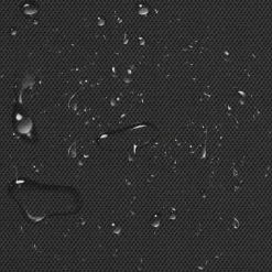 vidaXL - Kast met 15 vakken en grijs stof boxen - Zwart - 103x30x175.5 cm New