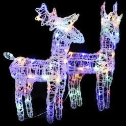 vidaXL - Kerstrendier - Multikleur Hot