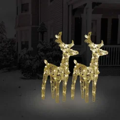 vidaXL - Kerstrendier - Warmwit Clearance