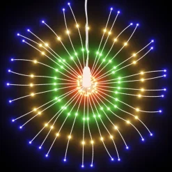 vidaXL - Kerstverlichting - Multicolour - 2 stuks New