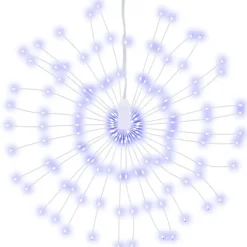 vidaXL - Kerstverlichting - Blue - 8 stuks Hot