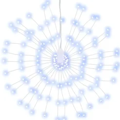 vidaXL - Kerstverlichting - Cold white - 8 stuks Outlet