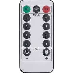 vidaXL - Kerstverlichting - Cold white - 8 stuks Outlet