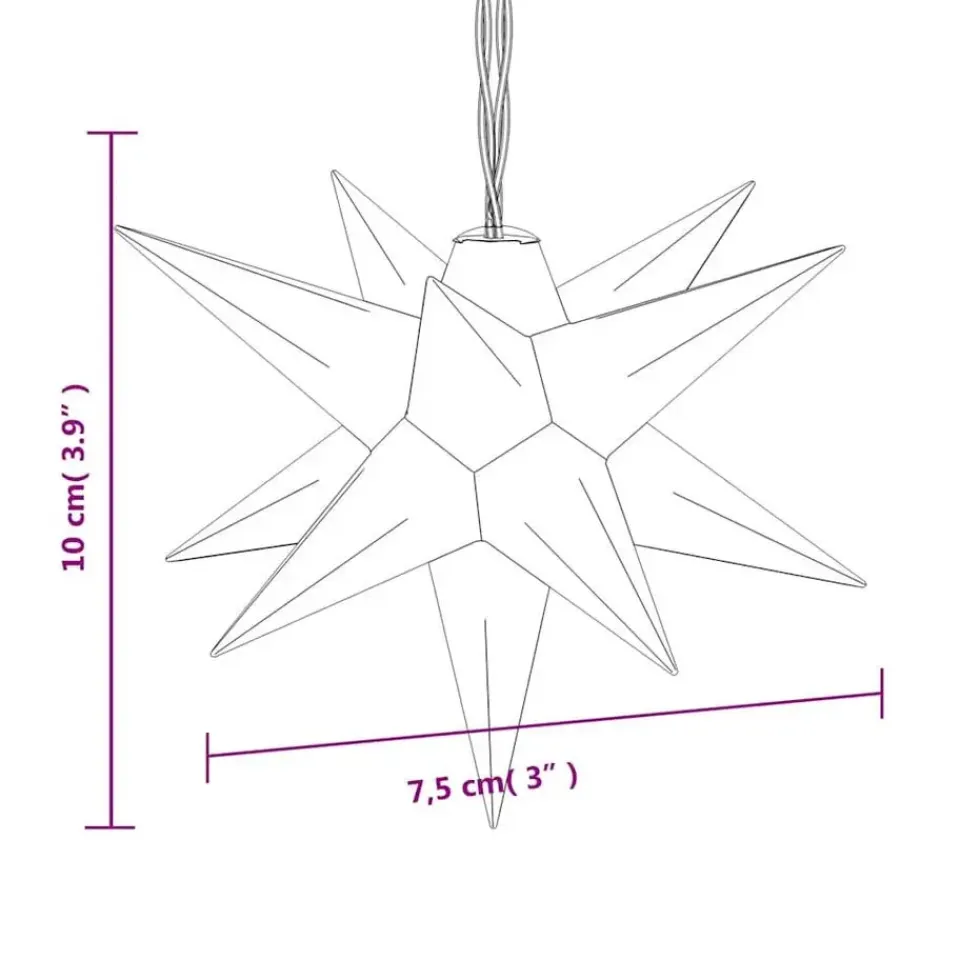 vidaXL - Kerstverlichting - Geel Best