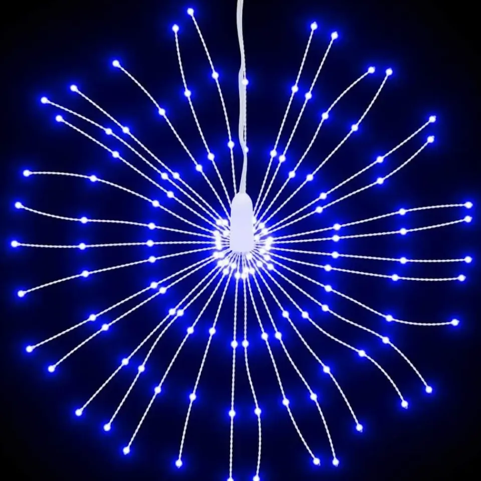 vidaXL - Kerstverlichting - Blauw New