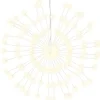vidaXL - Kerstverlichting - Warm white - 8 stuks
