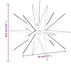 vidaXL - Kerstverlichting - White Best