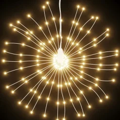 vidaXL - Kerstverlichting - Warmwit - 4 stuks New