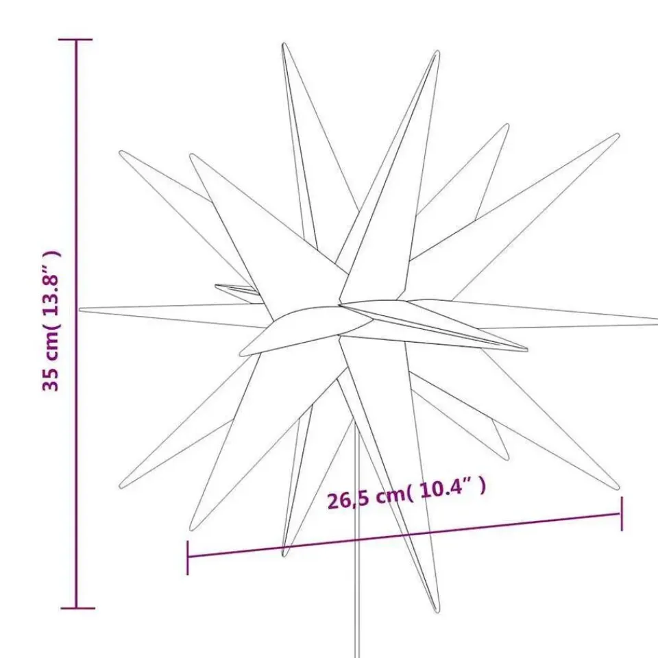 vidaXL - Kerstverlichting - Rood Outlet