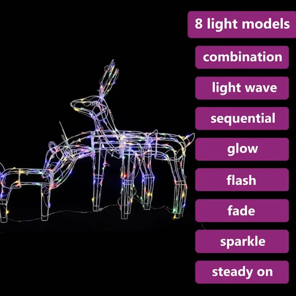 vidaXL - Kerstverlichting - Multikleur Best