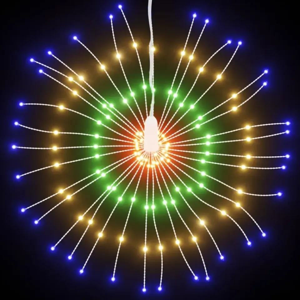 vidaXL - Kerstverlichting - Multicolour - 8 stuks