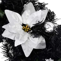 vidaXL - Kerstversiering - Zwart & zilverkleurig Clearance