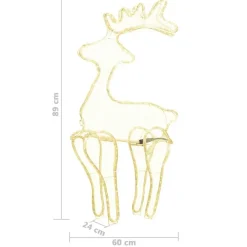 vidaXL - Kerstversiering - Warmwit Discount