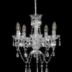 vidaXL - Kroonluchter - Zilver - Metaal Best