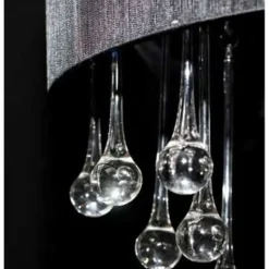 vidaXL - Kroonluchter - Zwart - Metaal Hot