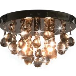 vidaXL - Kroonluchter - Zwart - Metaal Hot