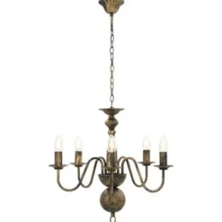 vidaXL - Kroonluchter - Zwart - Metaal Best