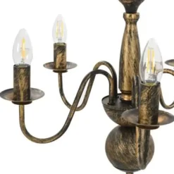 vidaXL - Kroonluchter - Zwart - Metaal Best